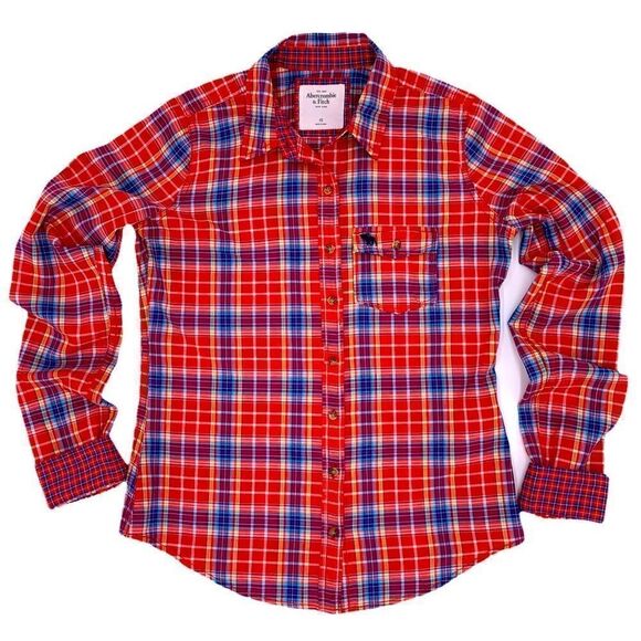 A&F Flannel Shirt  - Picture 1 of 6
